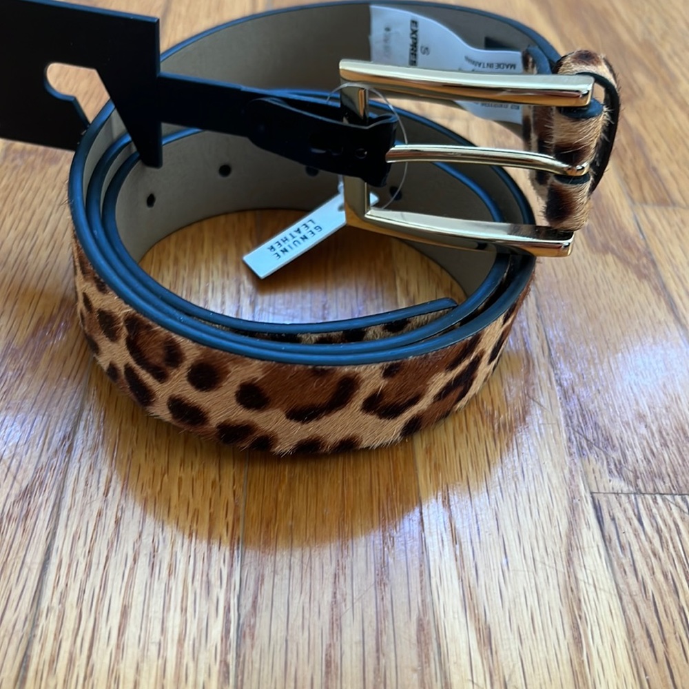 NWT leather Express belt